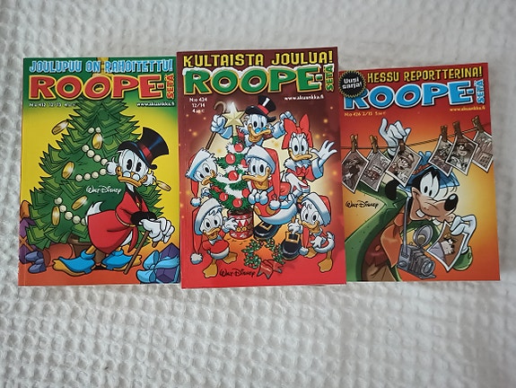 Roope Setä lehtiä