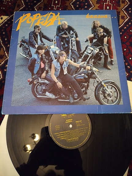 Popeda – Kaasua... LP 1. Painos