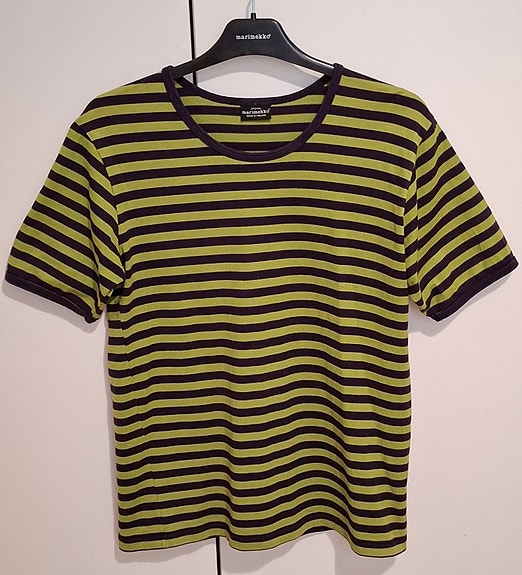 Marimekko tasaraita t-paita S-koko