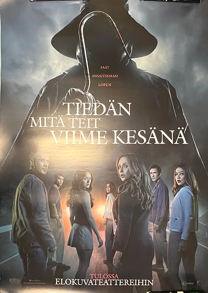 Tiedän mitä teit viime kesänä - juliste - 70x100