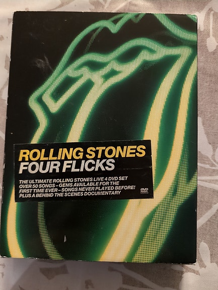 The Rolling Stones Four Flicks DVD-boksi + Stones in the Park DVD