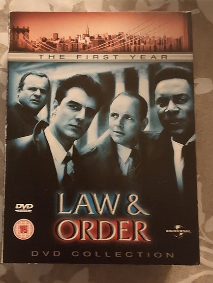 Law & Order The First Year dvd-boksi