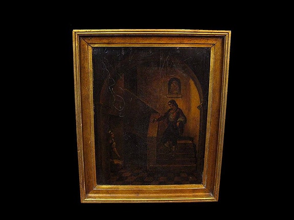 Tunnelmallinen interiöörimaalaus, 1700-luku