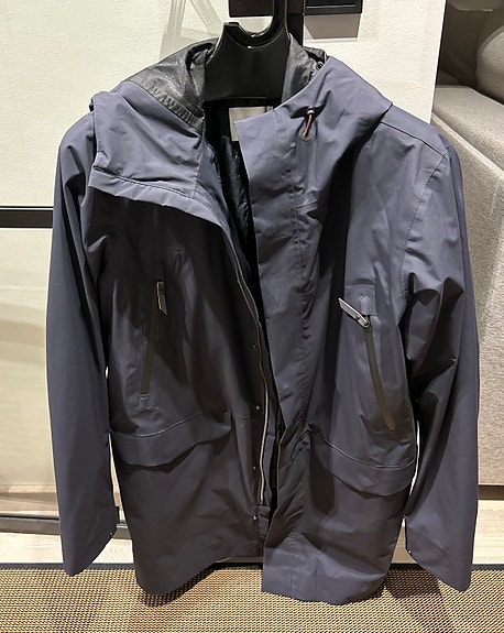 Swims Zürich III Parka takki. Koko M mustanharmaa