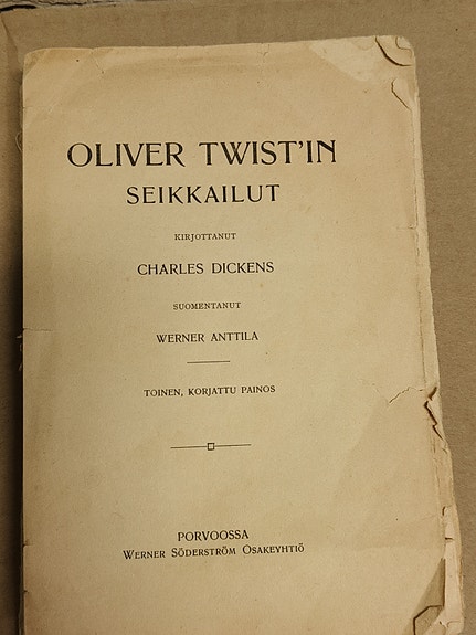 Charles Dickens: Oliver Twistin seikkailut