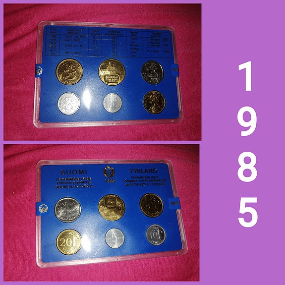 1985 MARKAN aikaiset kolikot, oliko vuosi 1985 merkittävä