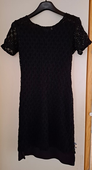 Juhlamekko musta, koko: 38/40