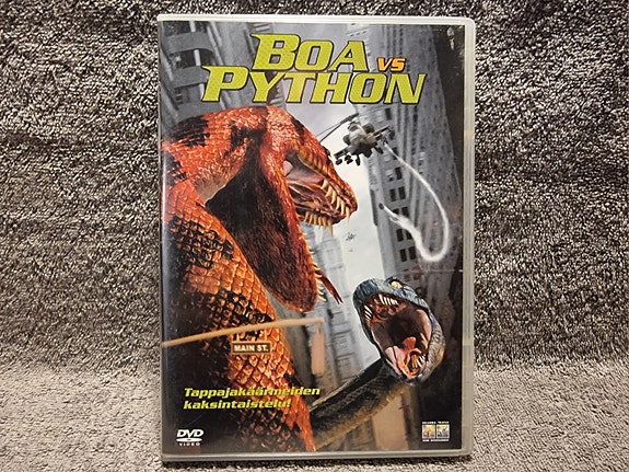 DVD BOA vs PYTHON