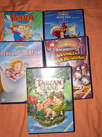 Walt Disney lasten dvd elokuvat