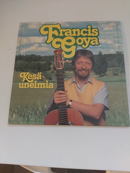 Francis Goya  Kesäunelmia vinyyli LP mm Akselin ja Elinan häävalssi