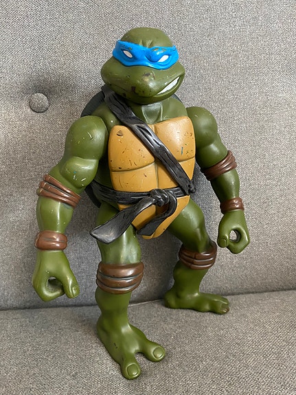 2002 Turtles Leonardo action figuuri