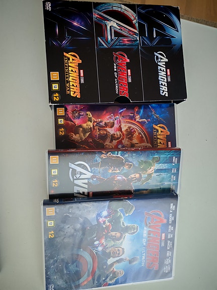 Avengers dvd boksi