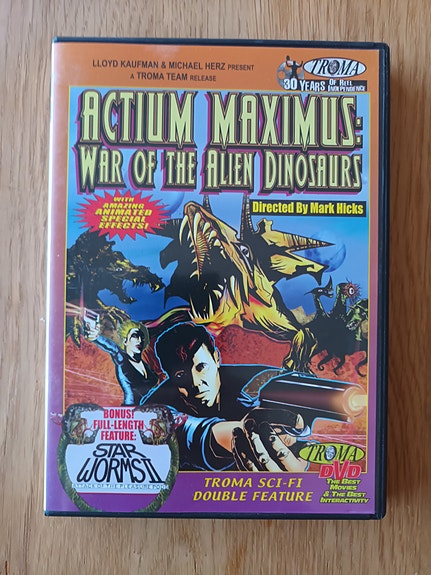 Actium Maximus: War of the Alien Dinosaurs / Star Worms II (Troma) DVD
