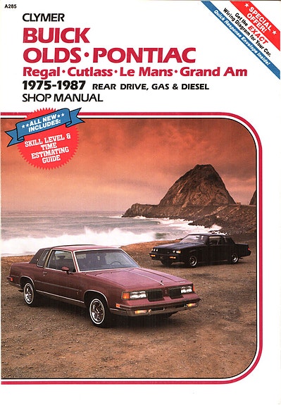 Buick, Olds, Pontiac 1975-87. bens ja diesel korjausopas
