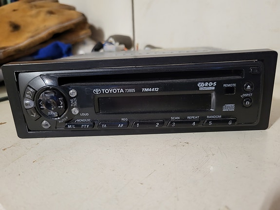 Autoradio/CD Toyota TM4412