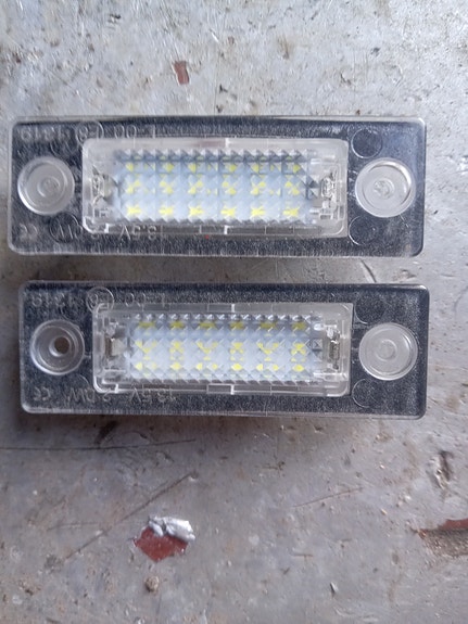 Led rekisterikilvet valot