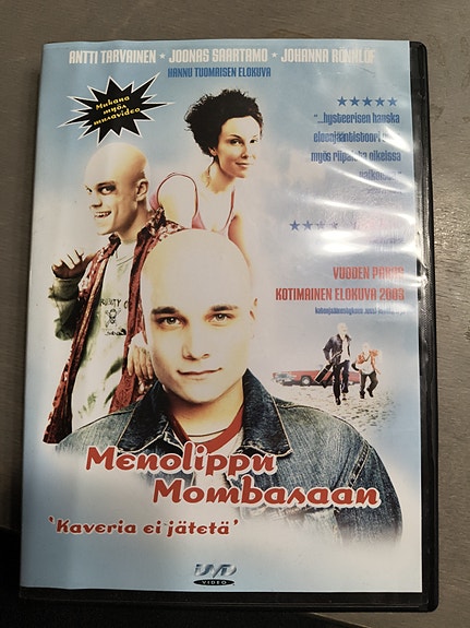 Menolippu Mombasaan DVD-elokuva