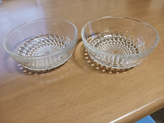 Riihimäen lasi Merja jälkiruokakulhot