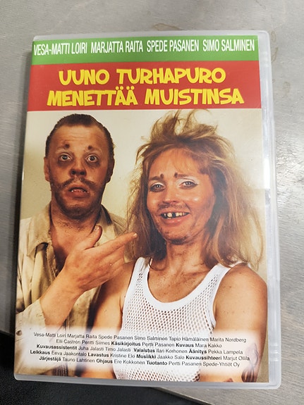 Uuno Turhapuro menettää muistinsa DVD-elokuva