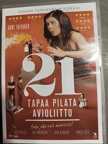 21 tapaa pilata avioliitto DVD-elokuva