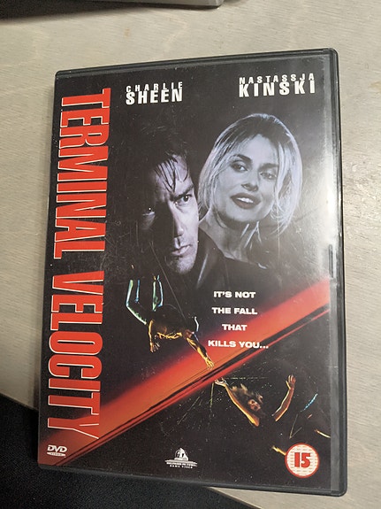 Terminal Velocity DVD elokuva