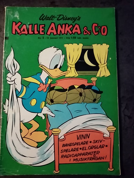 Kalle Anka & C:o vuosi 1971 7 numeroa