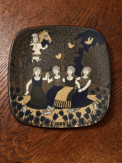 Arabia Kalevala vuosilautanen 1989