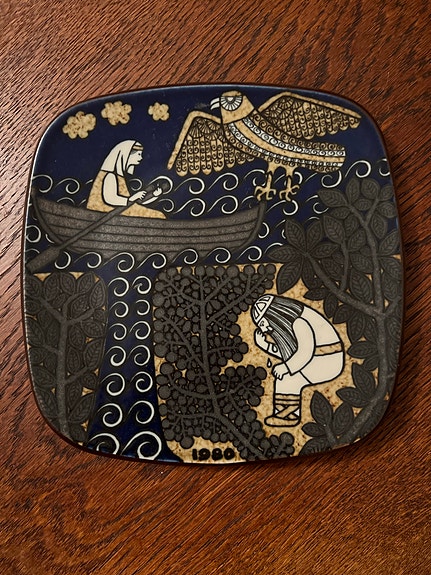 Arabia Kalevala vuosilautanen 1980