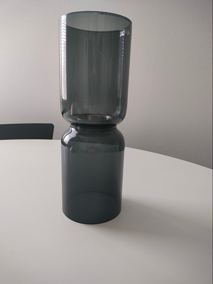Lantern harmaa kynttilälyhty