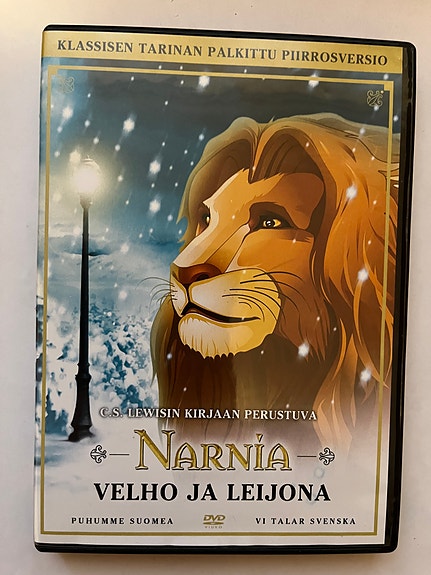 Narnia Velho ja leijona DVD-elokuva