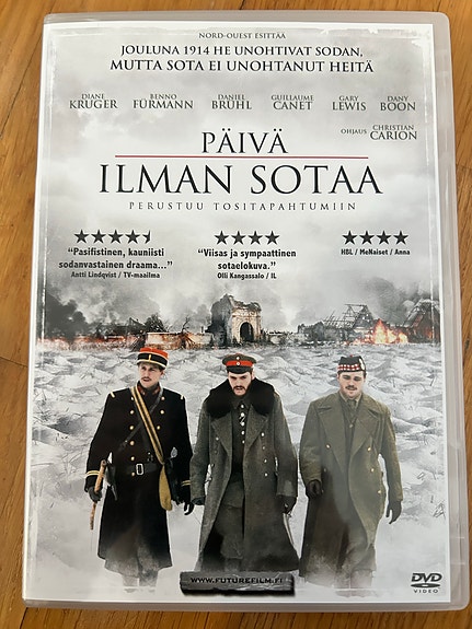 Päivä ilman sotaa DVD-elokuva