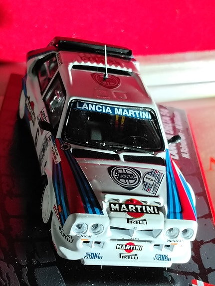 Henri Toivosen Lancia Delta S4, RAC rallin voitto auto