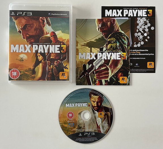 Max Payne 3 PS3 peli