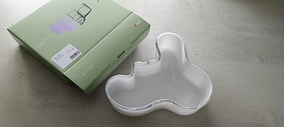 Iittala Aalto malja valkoinen