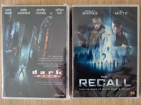 Dark City ja The Recall Dvd