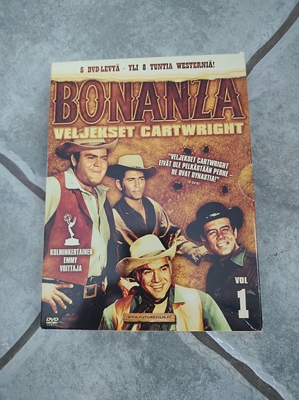 Bonanza Veljekset Cartwright DVD Vol 1