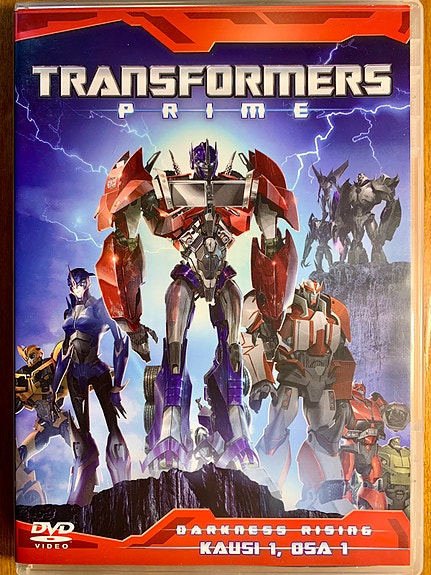 Transformers Prime Darkness Rising Kausi 1 Osa 1 DVD