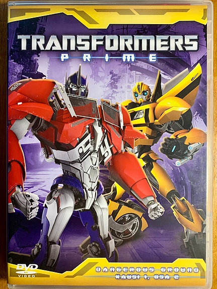 Transformers Prime Dangerous Ground Kausi 1 Osa 2 DVD