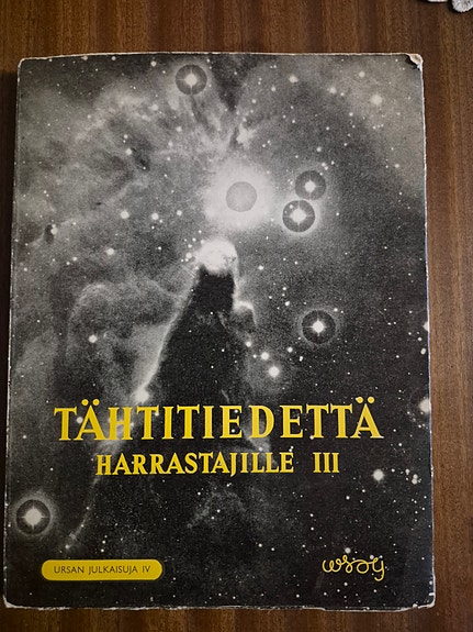 Tähtitiedettä harrastajille kirjat osa III ja IV