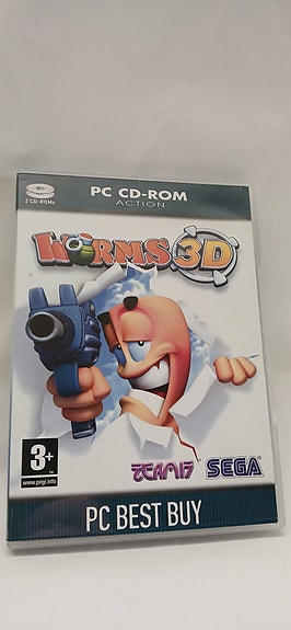 Worms 3D PC CD-ROM