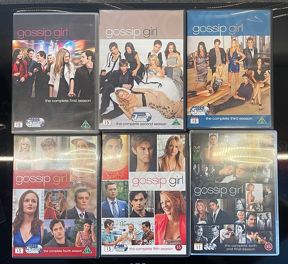 Gossip girl DVD kaudet 1-6