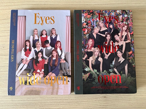 Twice Eyes Wide Open albumi 2 kpl