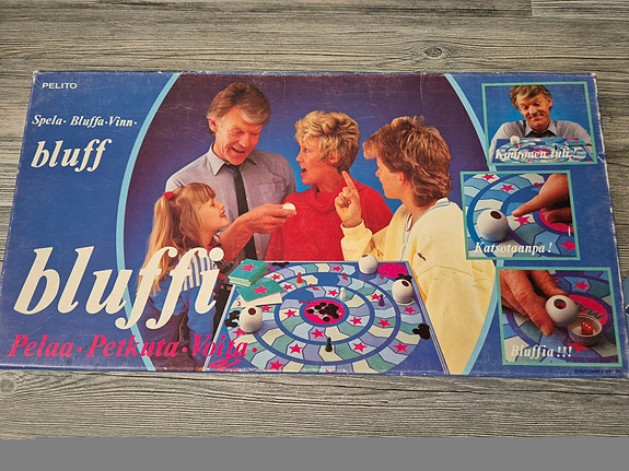 Bluff lautapeli vuodelta x