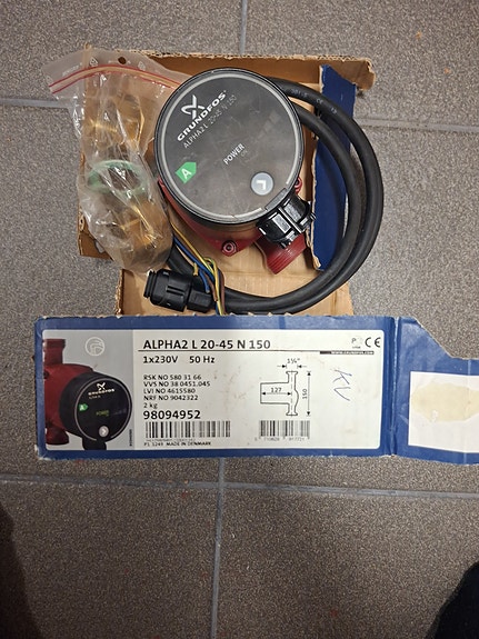 käyttövesi pumppu Grundfos