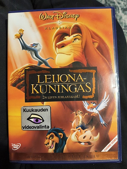 Disney Leijonakuningas DVD-elokuva
