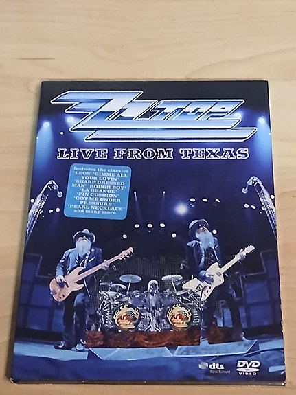 ZZ Top Live From Texas Dvd
