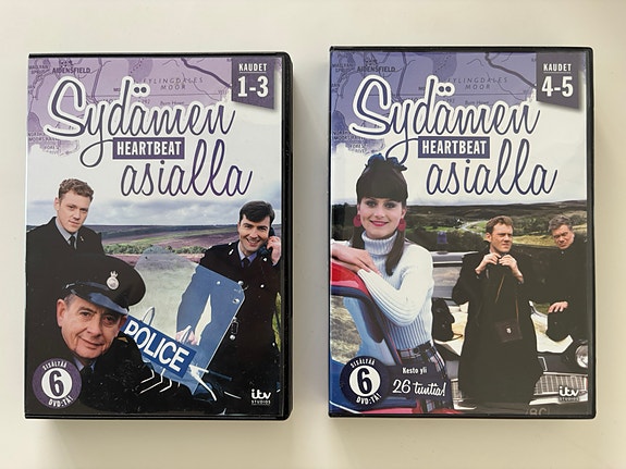 Sydämen asialla DVD box paketti