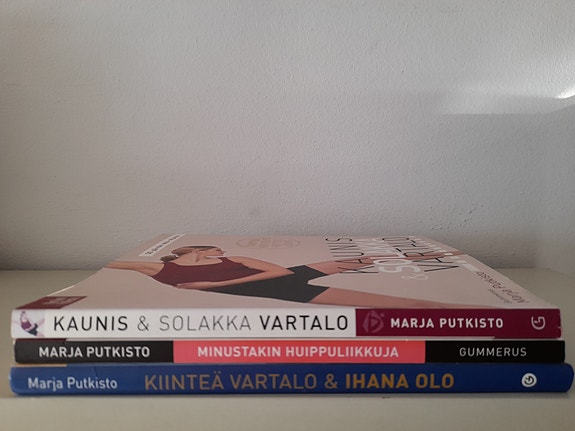 Marja Putkisto kirjat 4,-/kpl