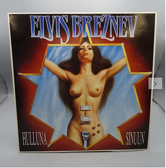 Elvis Breznev : Hulluna sinuun (LP)