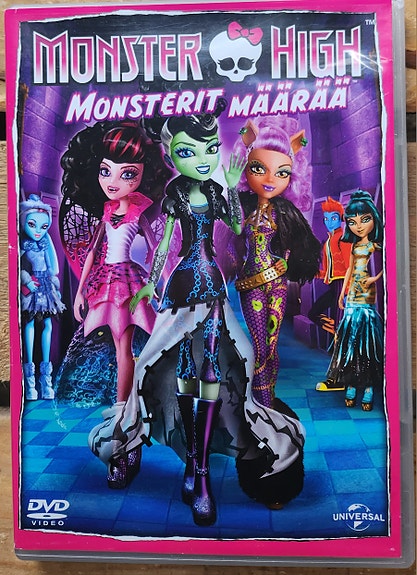 Monster High DVD, erittäin hyvä